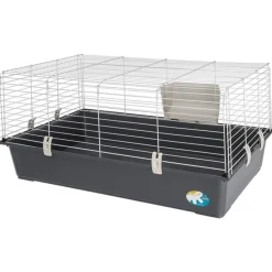 Ferplast Konijnenkooi Rabbit 100 Basic - Dierenverblijf - 95x57x46 cm Assorti