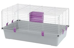Ferplast Konijnenkooi Rabbit 100 Basic - Dierenverblijf - 95x57x46 cm Assorti