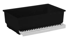 Ferplast Onderbak M24 - Vogelverblijven - 49.5x30x16.3 cm Zwart