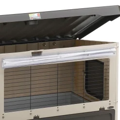 Ferplast Rolgordijn Voor Grand Lodge - Dierenverblijf - 83x41.2 cm Transparant