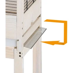 Ferplast Standaard Vogelkooi Giulietta 6 - Vogelverblijven - 81x41x70 cm