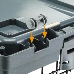 Ferplast Superior Hondenbench Grijs - Bench