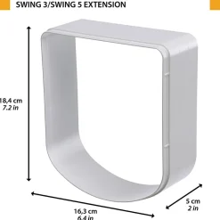 Ferplast Tunnel Swing 3&5 - Kattenluik -
