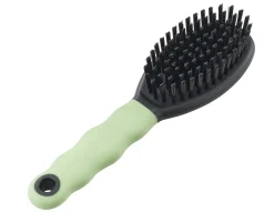 Ferplast Vachtborstel Zacht Kat - Kattenvachtborstel - 19.5x5.4x3 cm Lime Zwart