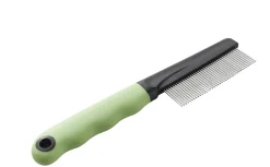 Ferplast Vachtkam Kat - Kattenvachtkam - 20x4x1.6 cm Lime Zwart