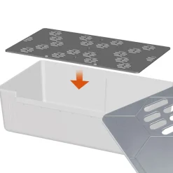 Ferplast Vervoersbox Atlas Car Grijs - Hondenautobench