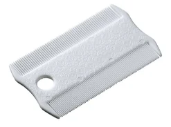 Ferplast Vlooienkam Plastic - Hondenvachtkam - 8.5x5.2x0.3 cm Wit