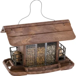 Ferplast Voedersilo Jok 2 - Voersilo - 34x26x23 cm Bruin