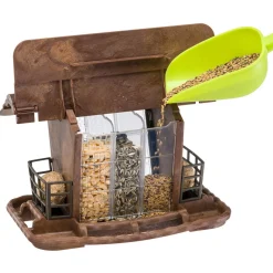 Ferplast Voedersilo Jok 2 - Voersilo - 34x26x23 cm Bruin