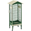 Ferplast Voliere Brio Mini - Vogelverblijven - 73.5x60.5x160 cm Groen Beige