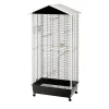 Ferplast Voliere Nota - Vogelverblijven - 76.5x57x161.5 cm Zwart Wit