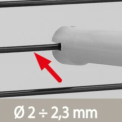 Ferplast Zitstok Comfort 2 4174 16mm - Vogelverblijven - 42 cm Beige