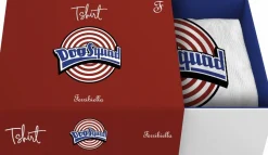 Ferribiella Basket Jam T-Shirt - Hondenkleding - 45 cm Wit