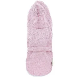 Ferribiella Bath Robe - Hondenbadjas - Roze S