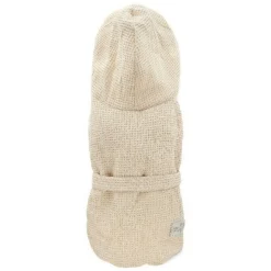 Ferribiella Bath Robe - Hondenbadjas - Beige L