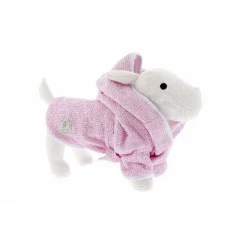 Ferribiella Bath Robe - Hondenbadjas - Roze M