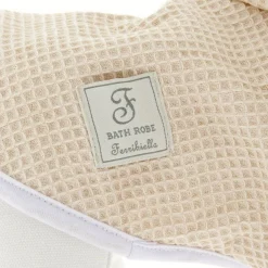 Ferribiella Bath Robe - Hondenbadjas - Beige M