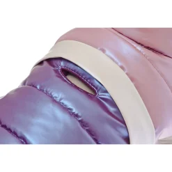 Ferribiella Bizarre Waterproof Down Jacket - Hondenkleding - 30 cm Pink Wit Paars