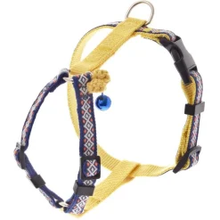 Ferribiella Cat Leash+harness Set - Kattenharnas - Geel M