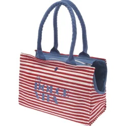 Ferribiella Dolcevita Draagtas - Hondendraagtas - 40x30x20 cm Rood Wit