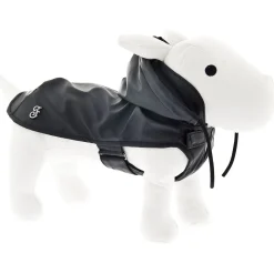 Ferribiella Frozen Rain Coat - Hondenkleding - 24 cm Zwart