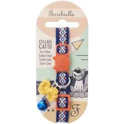 Ferribiella Iceland Cat Collar - Kattenhalsband - Oranje 20-30 Cm