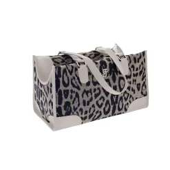 Ferribiella Mokka Bag Leopard - Hondendraagtas - 43x18x25 cm