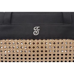 Ferribiella Musa Dog Draagtas - Hondendraagtas - 40x30x20 cm Zwart