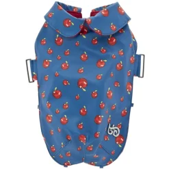 Ferribiella Off Cosmo Raincoat Apples - Hondenkleding - 47 cm