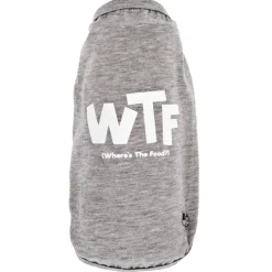 Ferribiella Off T-Shirt Wtf - Sport - Hondenkleding - 30 cm Grijs