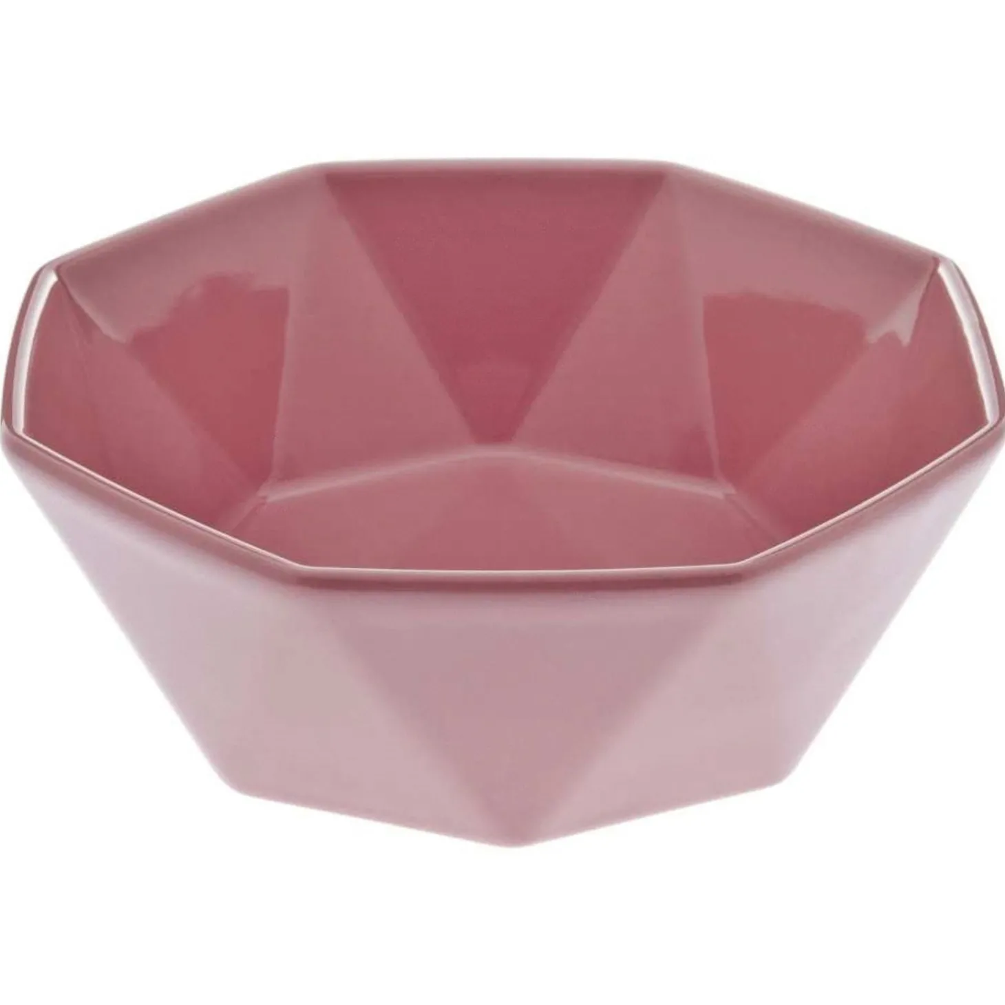 Ferribiella Pitagora Porcelai Bowl - Hondenvoerbak - Ø16 cm 600 ml Roze