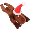 Ferribiella Pluche Kerst Rendier - Hondenspeelgoed - 45 cm
