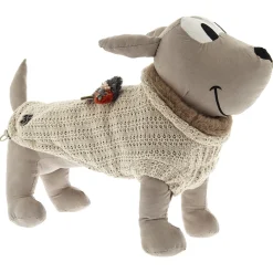 Ferribiella Sweater Coccola - Hondenkleding - 39 cm Beige