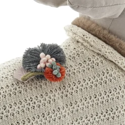 Ferribiella Sweater Coccola - Hondenkleding - 39 cm Beige