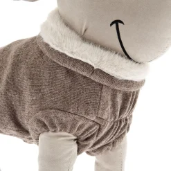 Ferribiella Sweater Coccola - Hondenkleding - 39 cm Coffee