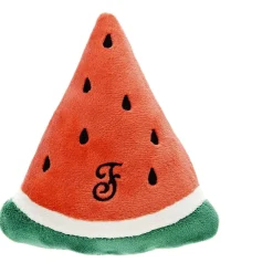 Ferribiella Watermelon Fabric+rubber - Hondenspeelgoed - 12 cm