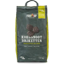 Fire-Up Kokosnootschaalbriket - Barbecue - 10 kg