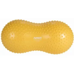 Fitpaws Peanut Trax - Hondenspeelgoed - 40 cm Geel