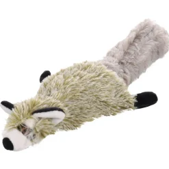 Flamingo Flapso Bewegende Wasbeer - Kattenspeelgoed - 36x15 cm Grijs