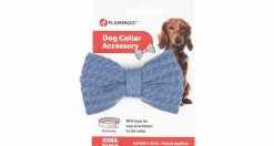 Flamingo Halsband Strik 9x5 cm - Hondenkleding