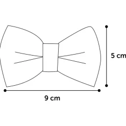 Flamingo Halsband Strik 9x5 cm - Hondenkleding