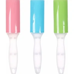 Flamingo Herbruikbare Haarroller - Harentextielborstel - 23 cm Assorti