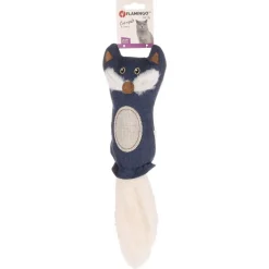 Flamingo Jeany Vos - Kattenspeelgoed - 36x10.5 cm Blauw