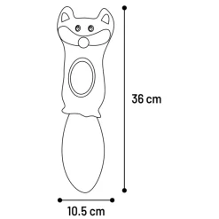 Flamingo Jeany Vos - Kattenspeelgoed - 36x10.5 cm Blauw