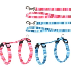 Flamingo Kattenharnas + Lijn Alfry - Kattentuigje - Assorti 20-35mm 10mm