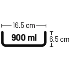 Flamingo Keramiek Voerbak Marmi Wit&Grijs - Hondenvoerbak