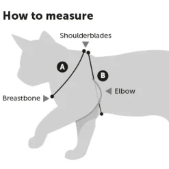 Flamingo Kittenharnas + Lijn Topo Muismotief - Kattentuigje - Wit Print 20-35cm 10mm