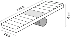Flamingo Knaagdierenspeelgoed Wip-Wap - Speelgoed - 19x7x6 cm Multi-Color