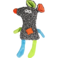 Flamingo Mouzo Muis - Kattenspeelgoed - 31x18 cm Grijs