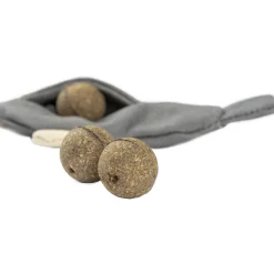 Flamingo Natural Fun Konijn - Kattenspeelgoed - 14 cm Grijs Beige